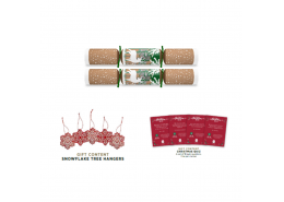 12" Stag Kraft Christmas Crackers 